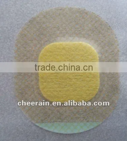Bottle mouth plaster consumables waterproof pu semi-permeable surgical protective non-woven dressing
