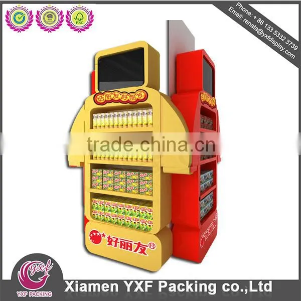 promotion design display rack designing custom printed counter display boxes