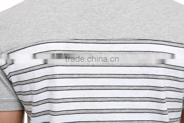 Hot sales mens stripes vneck tops