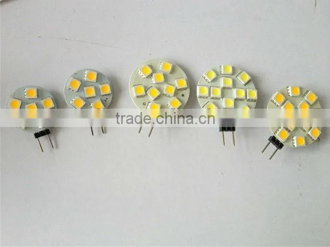 1.2W 10-30V DC G4 24V 5050 6SMD Led Bulb