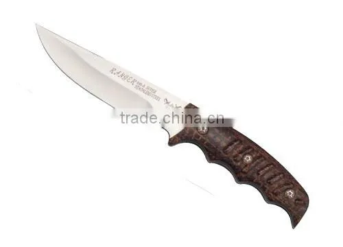 Wooden Handle Outdoor Hunting Knives China