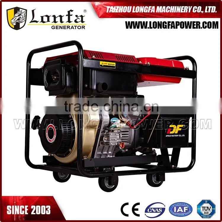 Cheap Portable 5000W Portable Diesel Generator With CE ISO Approved
