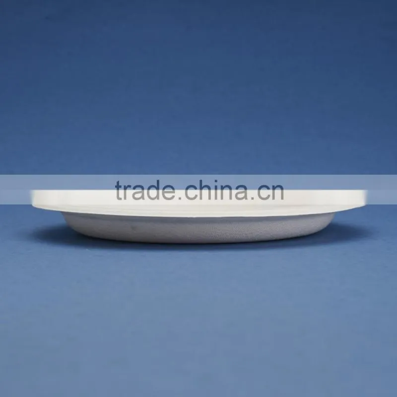 PL-07 7 inch disposable white paper plate