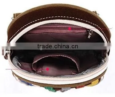 Womens Fashion Leasure Canvas Waist Bag