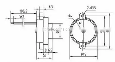 FBPB3926EL piezo buzzer105dB piezo buzzer(FBELE)