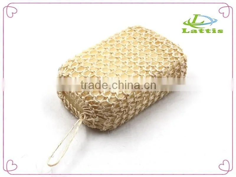 Natural exfoliating bath shower loofah glove mitten sponge mitt soft gentle
