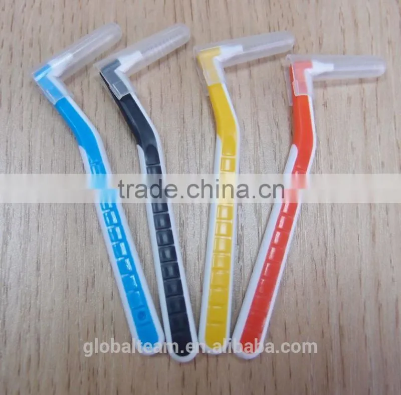 L Shape Adult Dental Disposable Interdental Brush