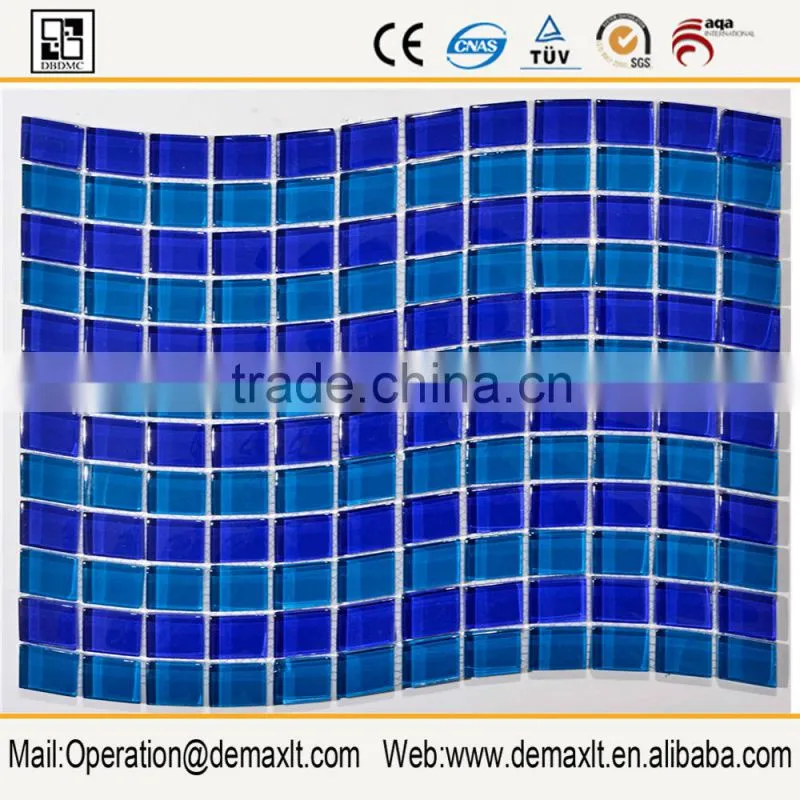 Long brushed peel and stick metal mosaic for backsplash