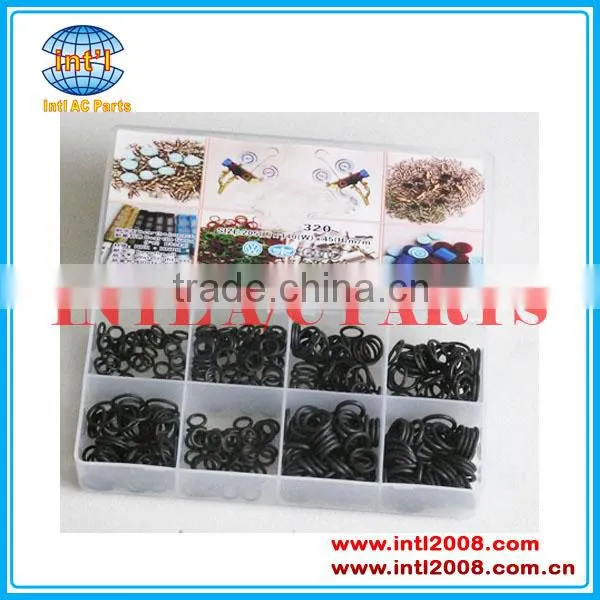 China factory auto O-ring 320 pcs /box Black color auto parts o-ring