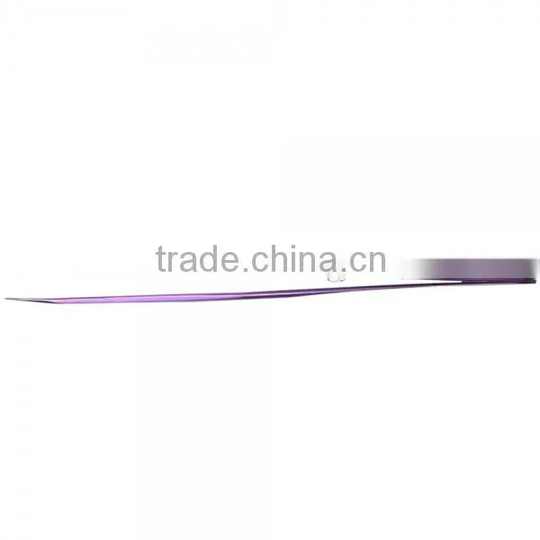 BST-10C Stainless Steel Highly Precision Tweezers Pro Tool Tweezers Purple