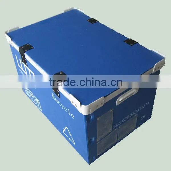 corrugated plastic turnover box ,fluted pp tote ,coroplast tote
