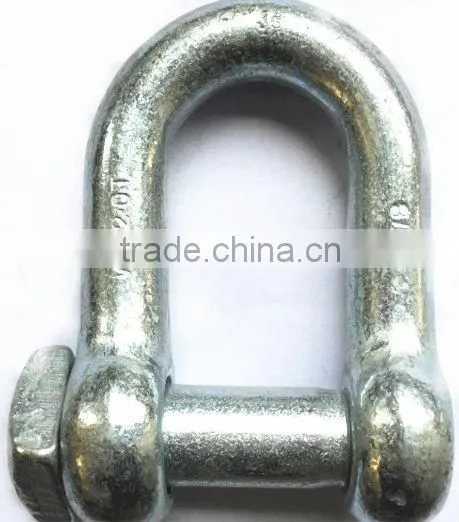 EUROPEAN TYPE COMMERCIAL LARGE DEE SHACKLE