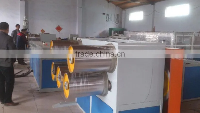 Jiaozhou advanced technology PET/PP Drawing brush production line/making machine/extruder