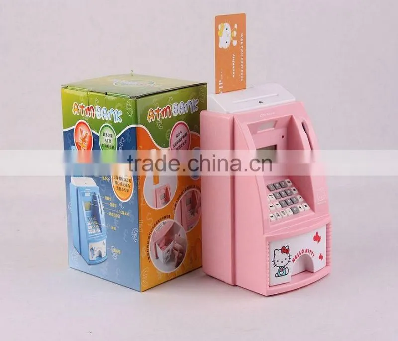 kids ATM bank toy factory price hot in 2014