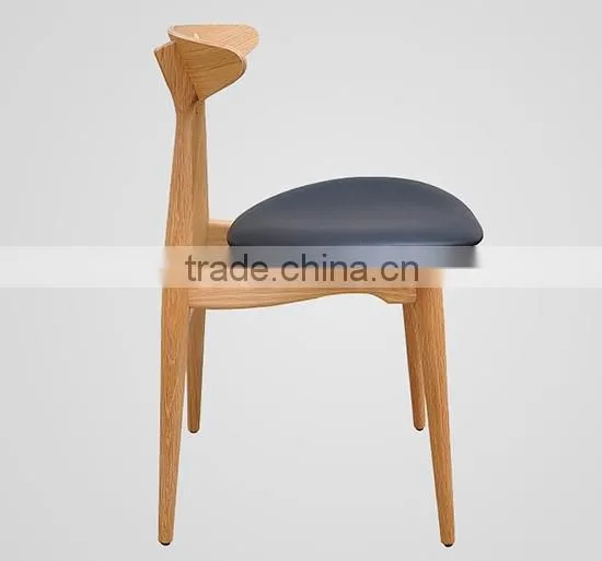 Replica hans wegner solid wood chair