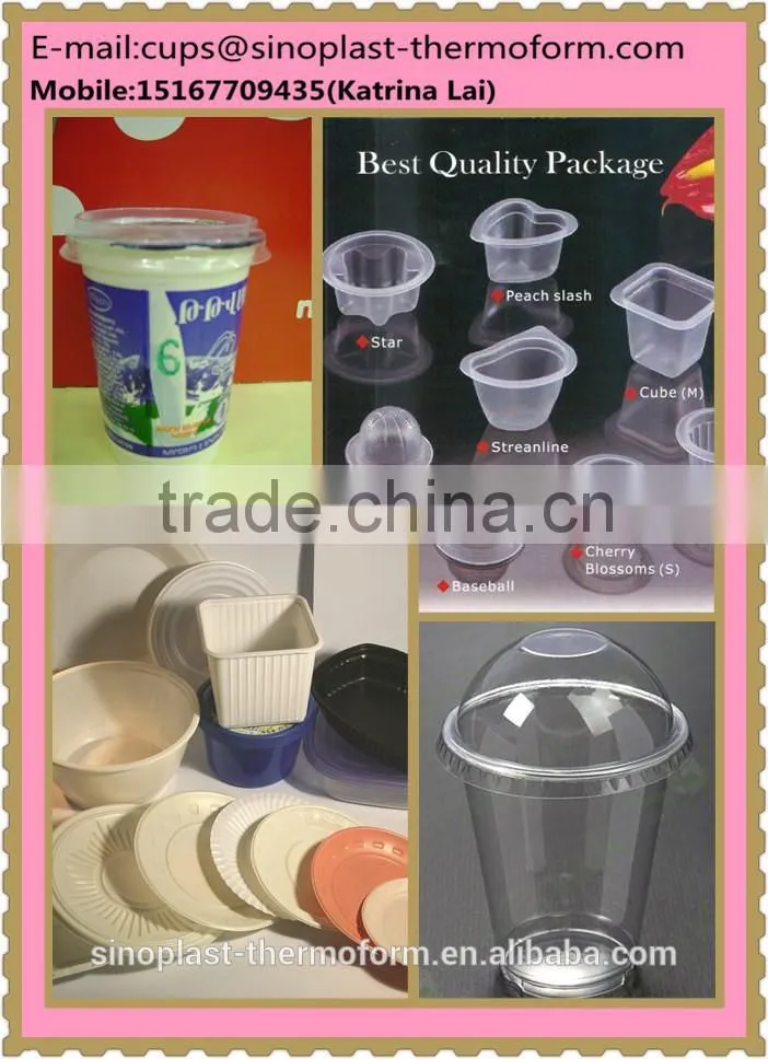 Automatic Plastic Lid thermoforming machine