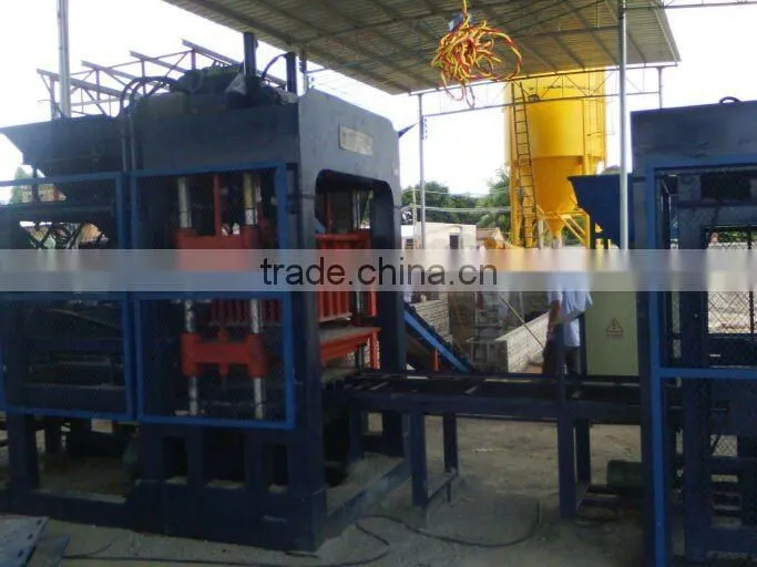 QT6-15 hydraulic concrete hollow block making machine price