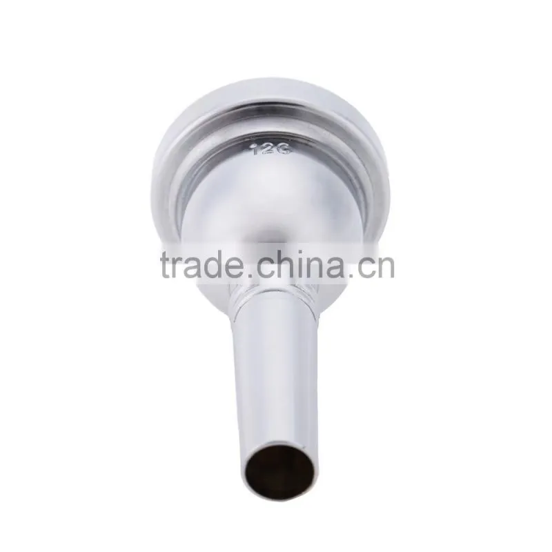 Nickel-Plated Copper Alto Trombone Mouthpiece 12C Small Shank
