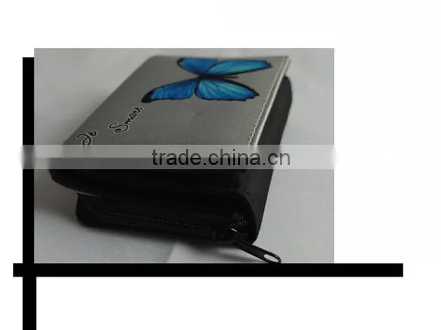JSMART folded wallet digital printing NO MOQ giftware butterfly souvenirs