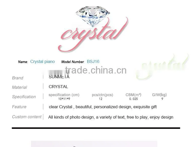 Factory Direct Low Price Sun Flower Crystal Sublimation Crystal Heat Press Crystal