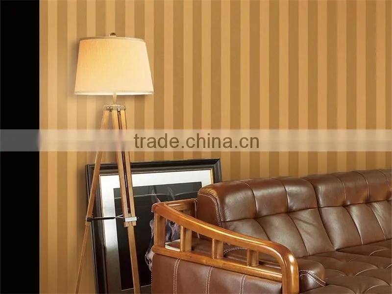 modern stripe nonwoven office decor wallpaper