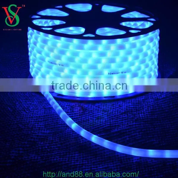 10mm 24v Bule christmas led rope lights