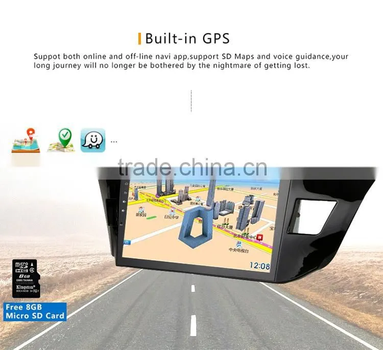 10.2 Inch Phone connection player dvd with gps for car