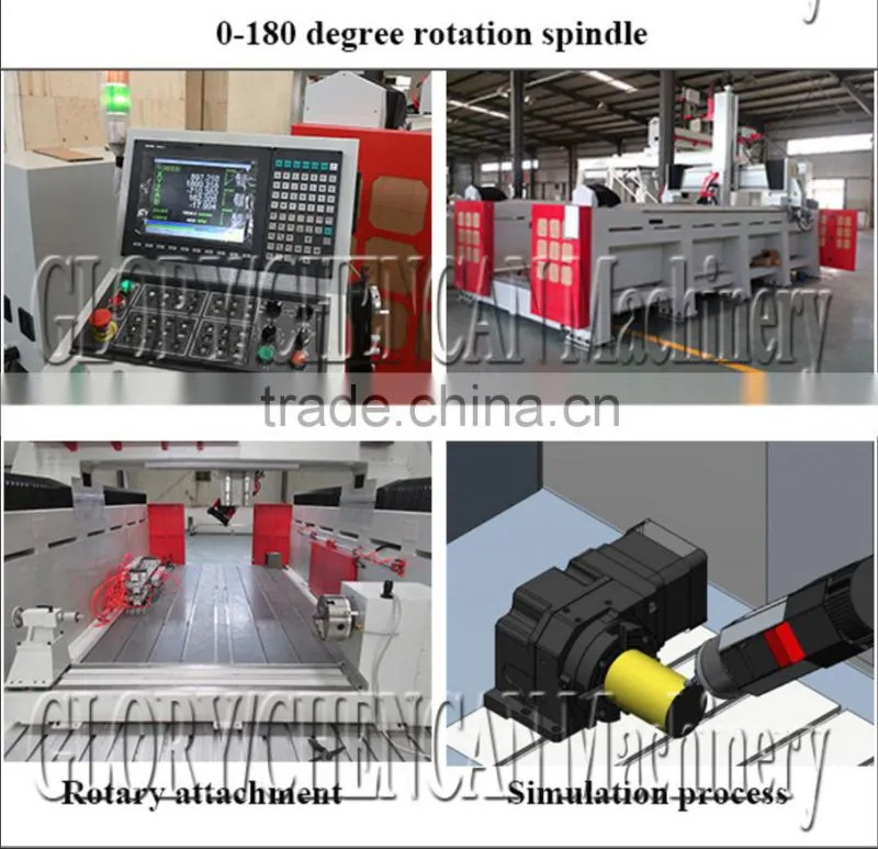 Superior Quality Wood Milling CNC Machine 5 Axis