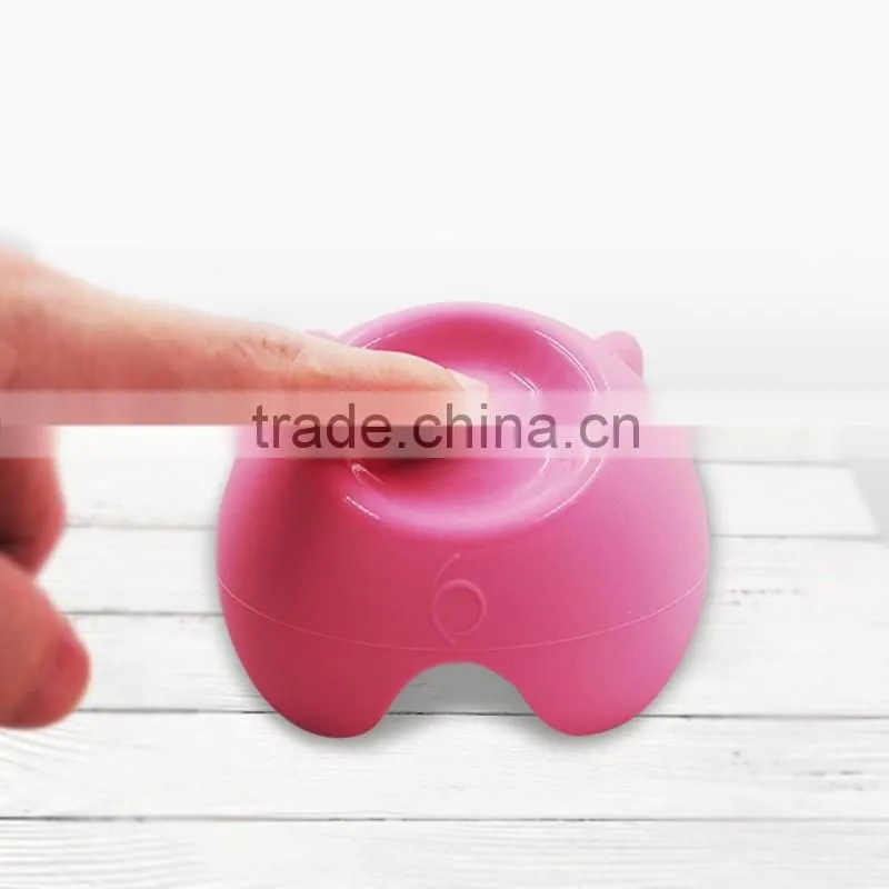 cute silicone pig mobile phone holder desktop holder fashion design custom LOGO print