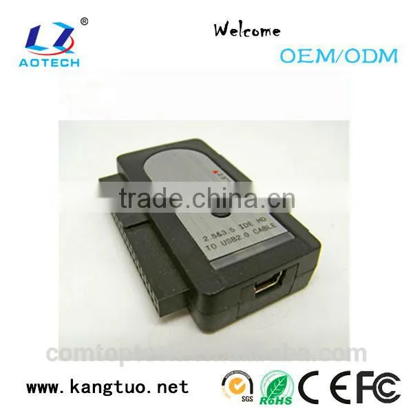 CE&FCC&ROHS 2.5''/3.5''IDE usb to sata ide adapter