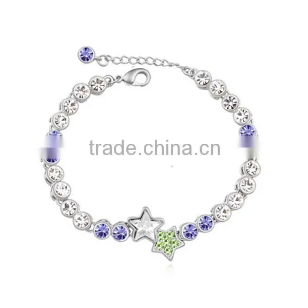 2016 new fashion version crystal bracelet