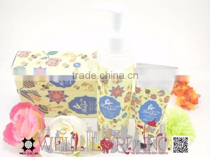 Cute lady fashion 50g hand cream silver tube with classic cap