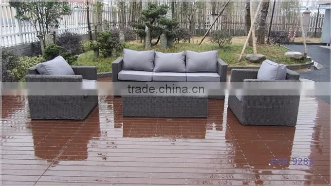 Leisure ourdoor furniture garden rattan sofa