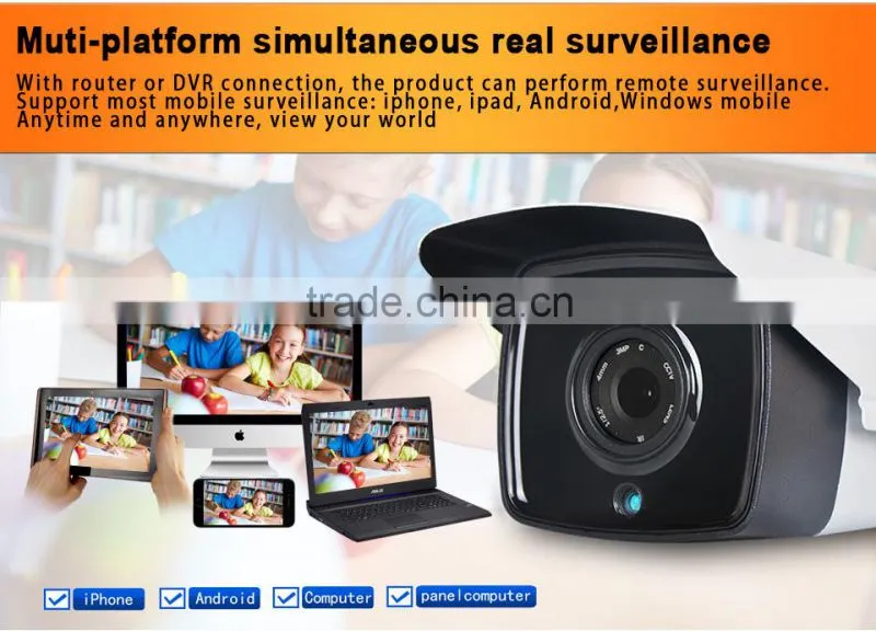 Tollar security matel housing bullet hd 960p 1.3MP cctv waterproof Bullet Surveillance array LED Camera
