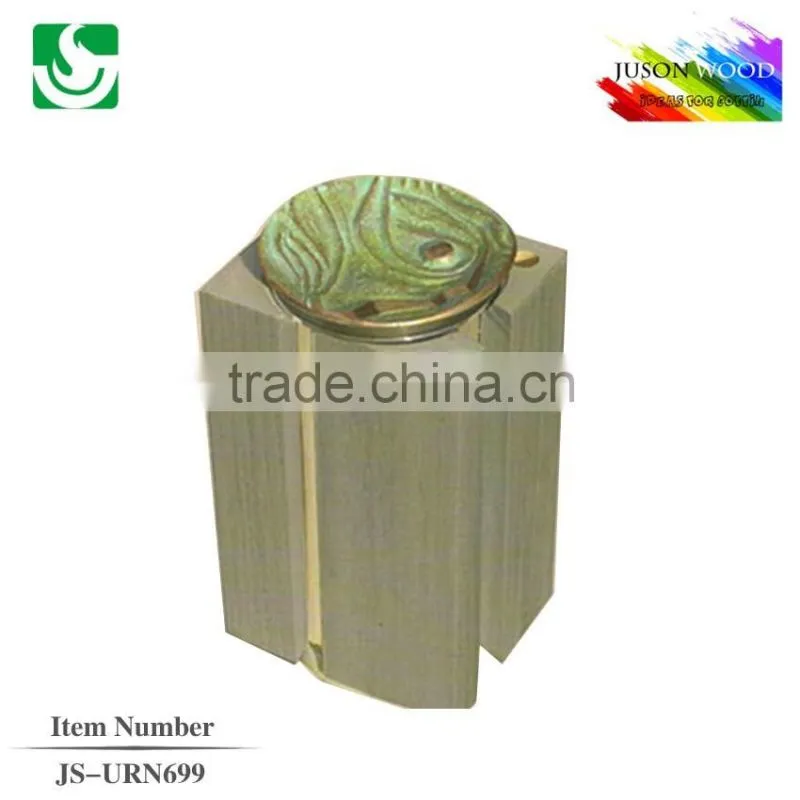 JS-URN699 wood funeral good quality urn