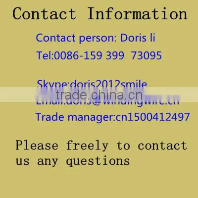 UL international standards flat paper covered enameled wire used in air-conditioner