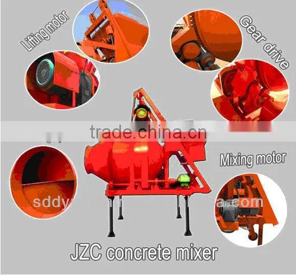 JZC mobile concrete mixer