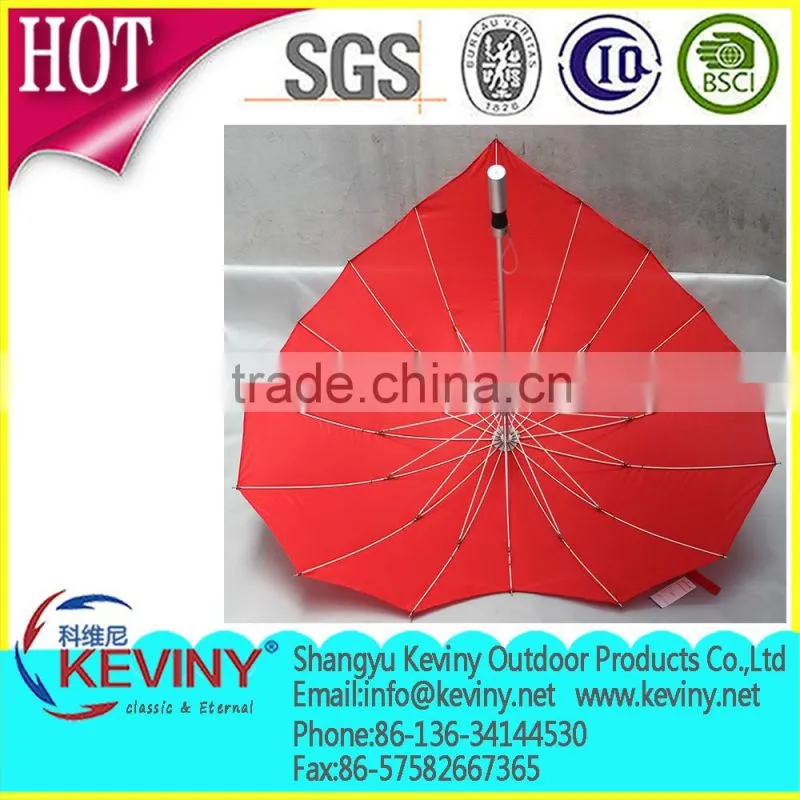 heart Umbrella manual open parapluie in high quality from Chinese umbrellas manufacturer