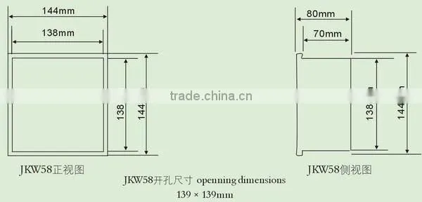 JKW58 Automatic Reactive Power Compensation Controller