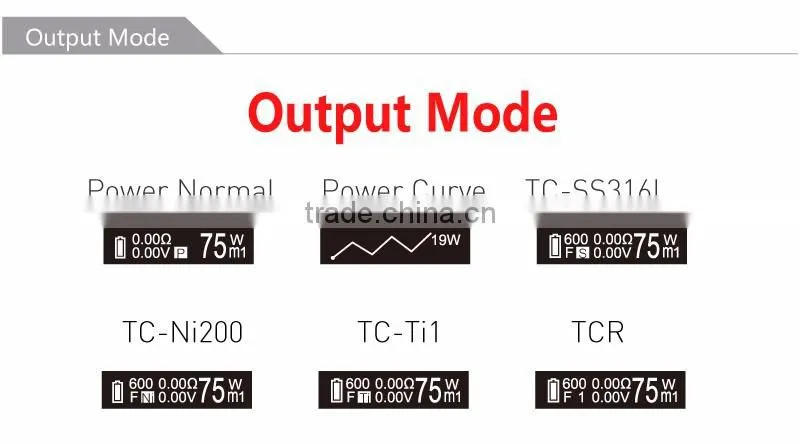 Good price new design low price China UD 60w box mod
