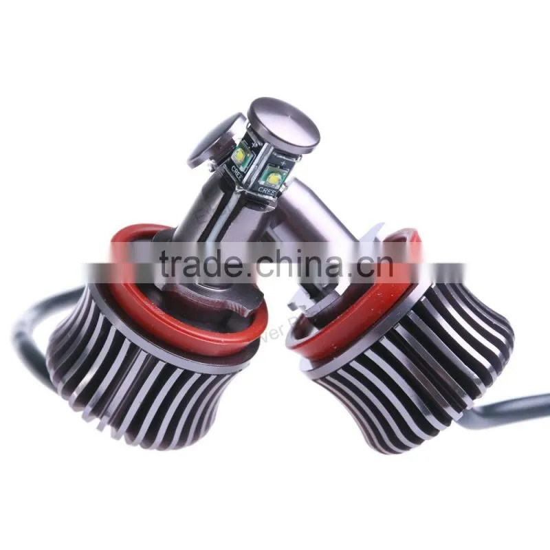 2*20W 800LM Car LED canbus For B-MW E60 E61 E63 E64 E70 X5 E71 X6 E82 E87 E89 Z4 E90 E91 E92 E93 LED Angel Eyes canbus