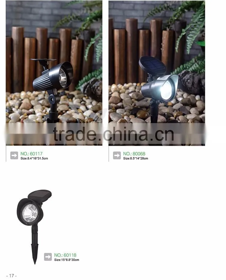spotlight led spotlight price high quality, solar battery power wired led spotlight outdoor