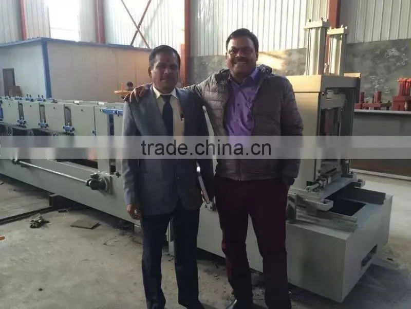 widely used double layer roll forming machine for trapezoidal and corrugated for roof