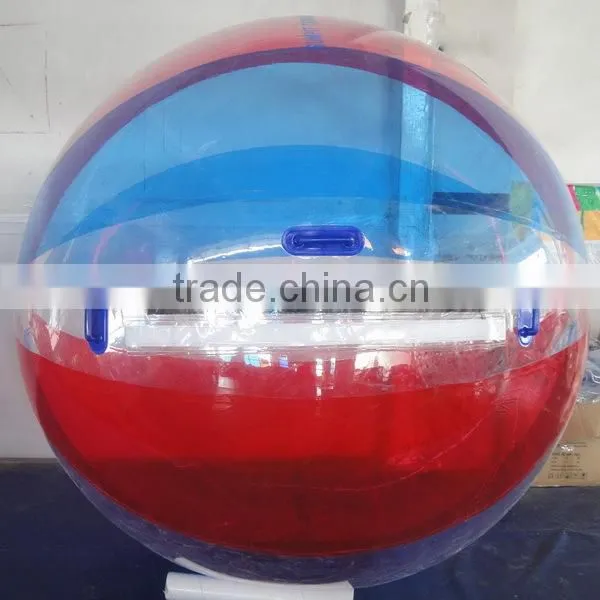Hola sumer colorful jumbo water ball for sale/water walking ball