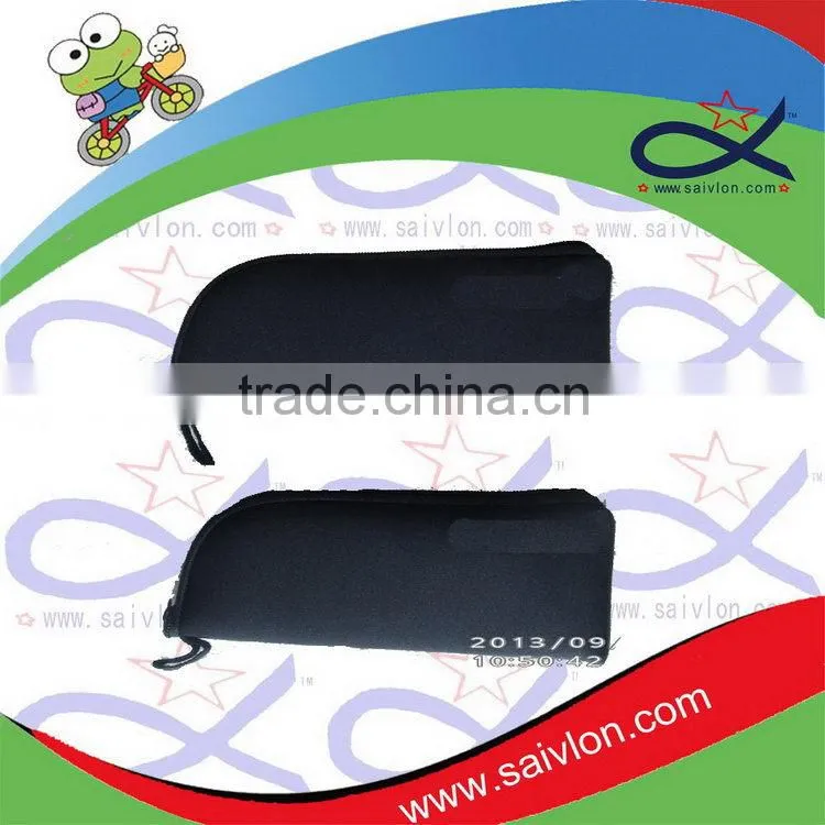 Customized hot sale 600d pvc pencil bag
