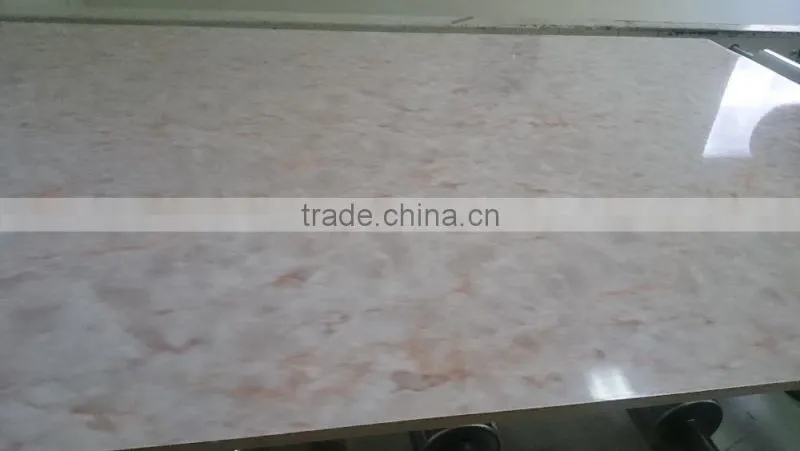 Marble design acrylic mdf board for interior decoration ,cabinets