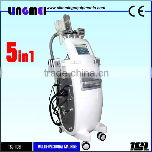 LINGMEI Fat removal cryolipolysis lipolaser cavitation rf velaslim body sculpting system