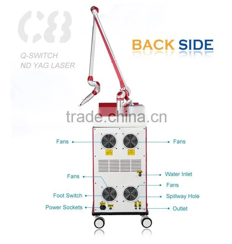 Merry christmas! Professional Q Switch ND yag laser chloasma removal machine