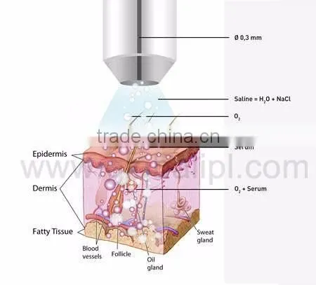 face moisturizing skin whitening portable water oxygen beauty machine