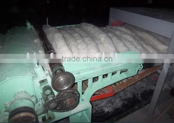 Good performance cotton cleaning machine/cotton waste making machine with china top quality
